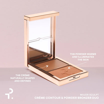 Pre Venta: PATRICK TA | Major Sculpt Creme Contour & Powder Bronzer Duo | She's Bronzed