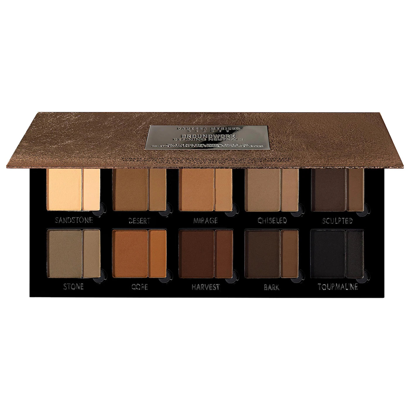 Danessa Myricks Beauty | Groundwork: Defining Neutrals - Palette For Eyes, Brows, Face & Lips