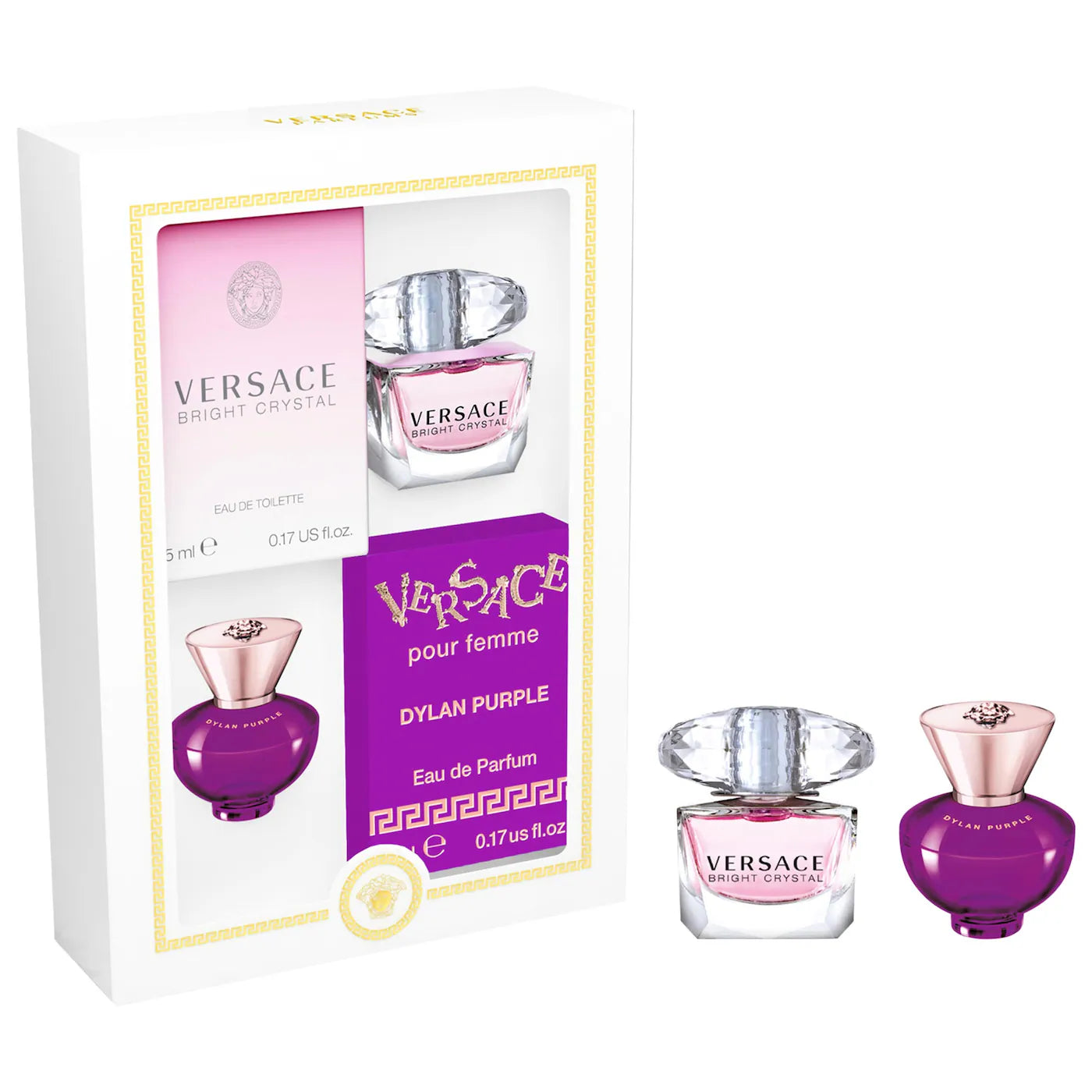 Pre Venta: Versace | Mini Dylan Purple & Bright Crystal Perfume Set