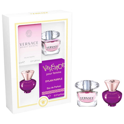 Pre Venta: Versace | Mini Dylan Purple & Bright Crystal Perfume Set