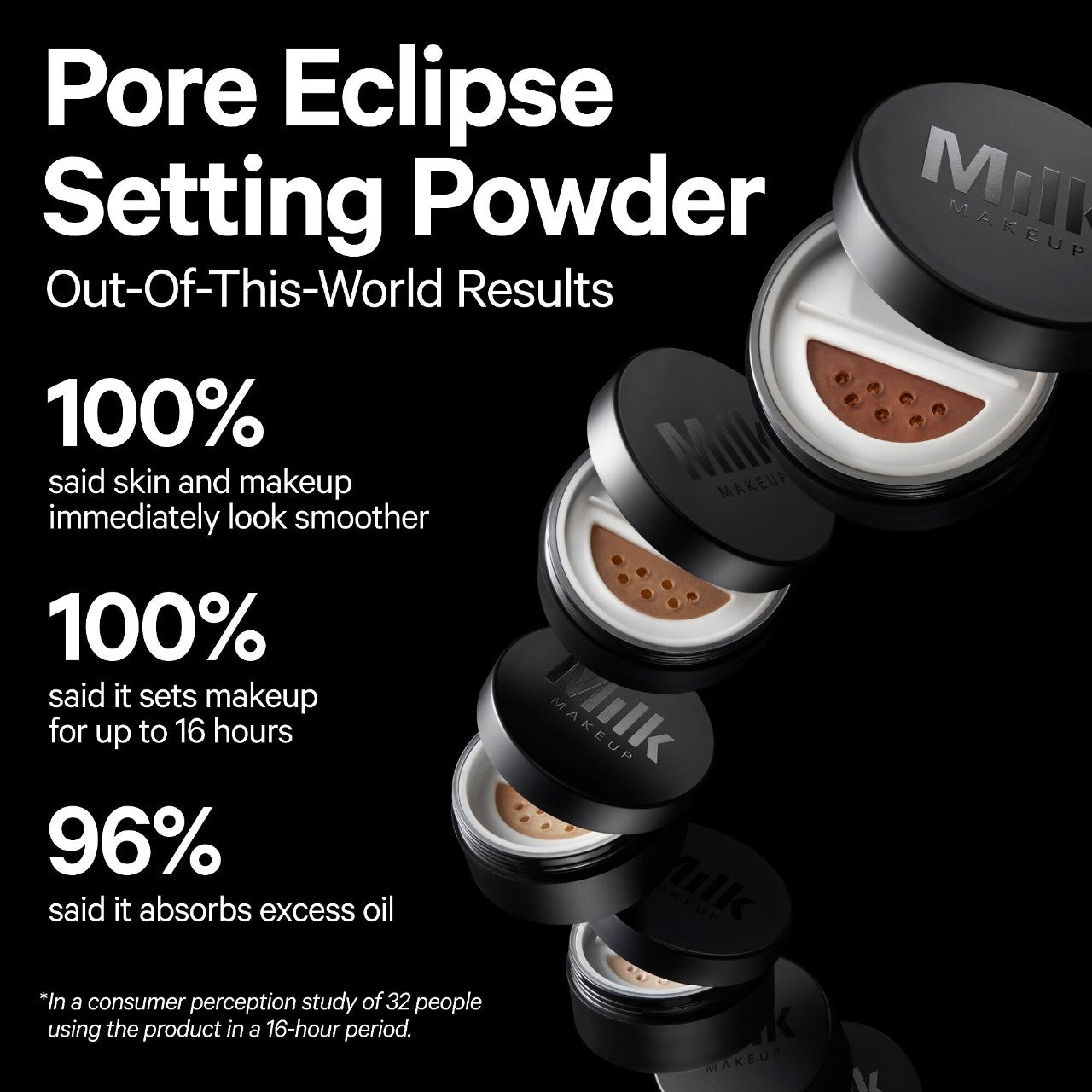 Pre Venta: Milk Makeup | Pore Eclipse Matte Translucent Talc-Free Setting Powder | Translucent Light