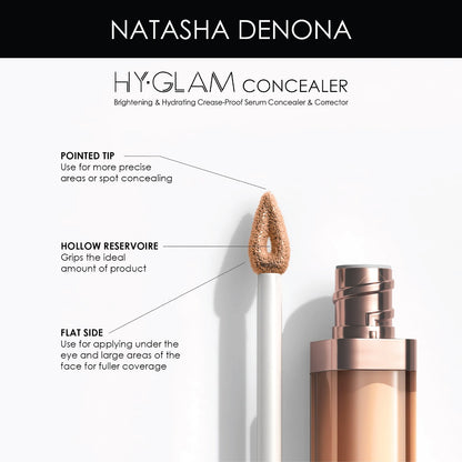 Natasha Denona | HY-GLAM Concealer | R4 - light medium rosy