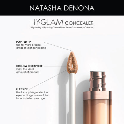 Natasha Denona | HY-GLAM Concealer | Y7 - medium yellow