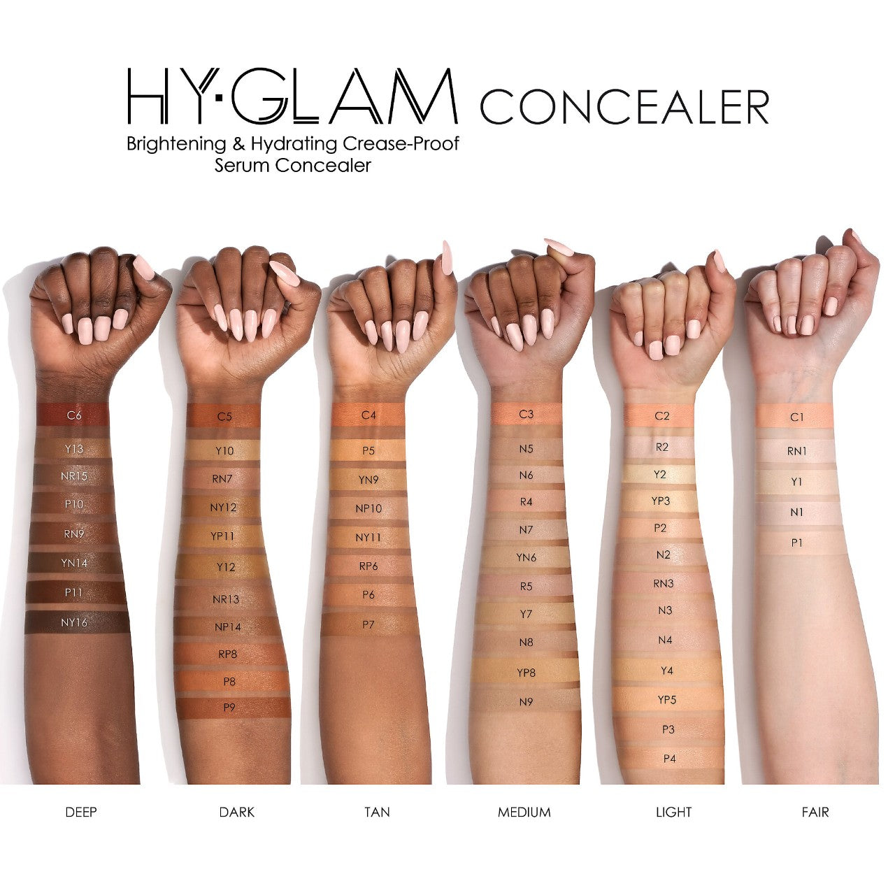 Natasha Denona | HY-GLAM Concealer | Y7 - medium yellow