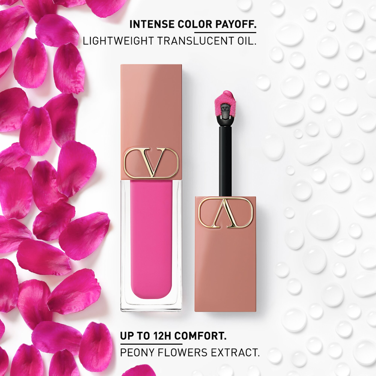 Pre Venta: Valentino | Liquirosso 2 in 1 Soft Matte Liquid Lipstick & Blush | 218A See You Later