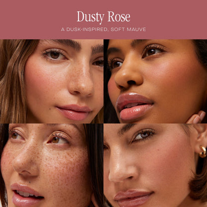 Summer Fridays | Blush Balm Lip + Cheek Stick with Hyaluronic Acid | Dusty Rose