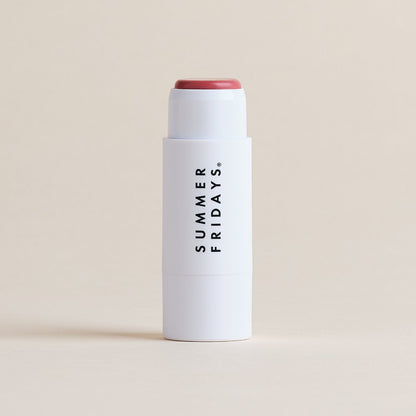 Summer Fridays | Blush Balm Lip + Cheek Stick with Hyaluronic Acid | Dusty Rose