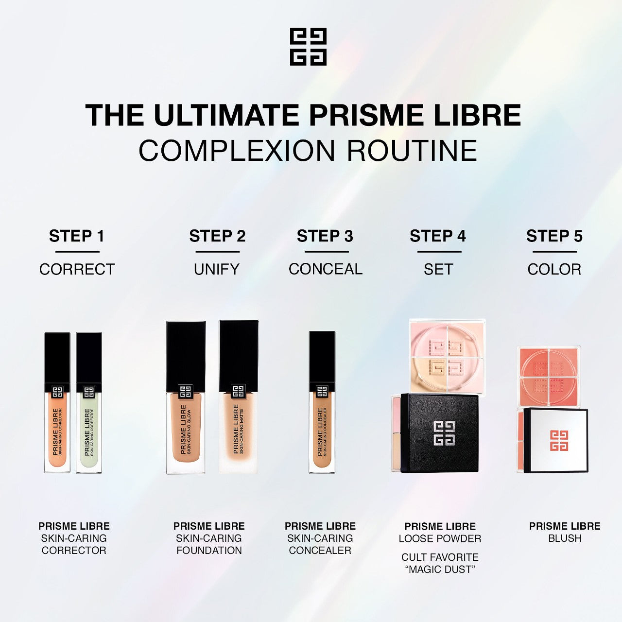 Pre Venta: Givenchy | Prisme Libre Loose Powder Blush 12H Radiance | Taffetas Rosé