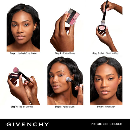Pre Venta: Givenchy | Prisme Libre Loose Powder Blush 12H Radiance | Voile Corail