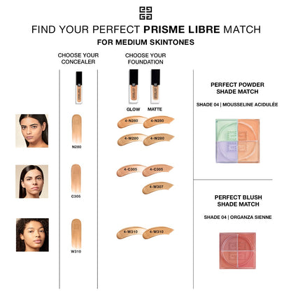 Pre Venta: Givenchy | Prisme Libre Loose Powder Blush 12H Radiance | Organza Sienne