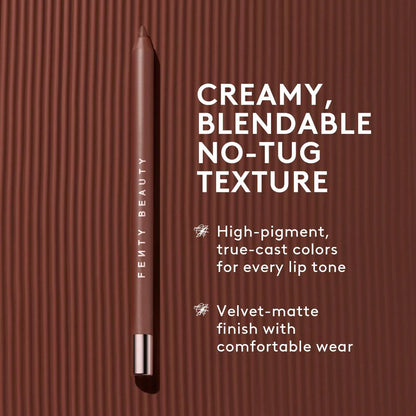 Pre-orden: Fenty Beauty by Rihanna | Trace'd Out Longwear Waterproof Pencil Lip Liner