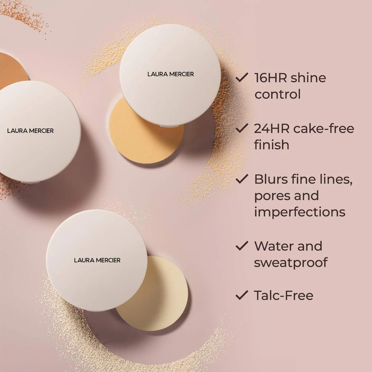 Pre-orden: Laura Mercier | Ultra-Blur Talc-Free Waterproof Translucent Pressed Setting Powder
