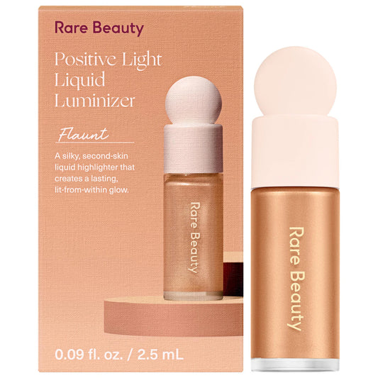 Sephora Sale: Rare Beauty by Selena Gomez | Mini Positive Light Liquid Luminizer Highlight | Flaunt