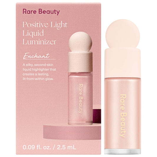 Sephora Sale: Rare Beauty by Selena Gomez | Mini Positive Light Liquid Luminizer Highlight | Enchant