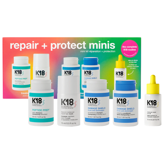 Sephora Sale: K18 Biomimetic Hairscience | Repair + Protect Mini's Hair Set