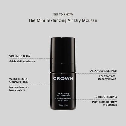 Pre-orden: Crown Affair | The Mini Air Dry Hair Set