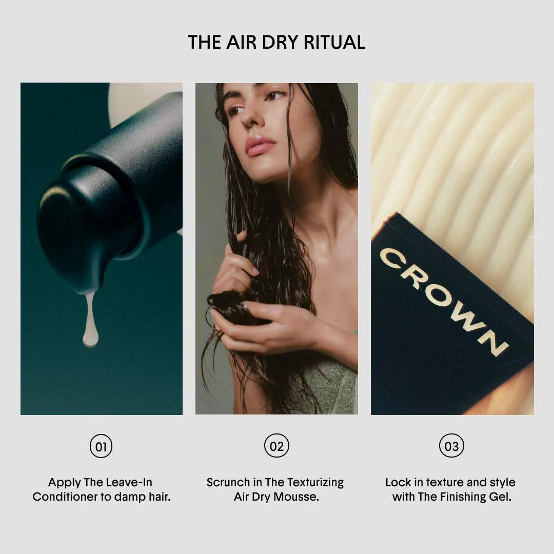 Pre-orden: Crown Affair | The Mini Air Dry Hair Set