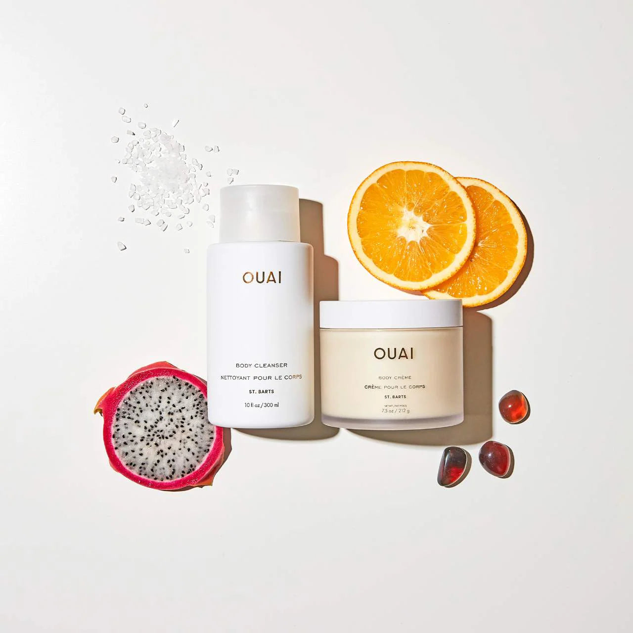 OUAI | St. Barts Body Cream and Body Wash Set