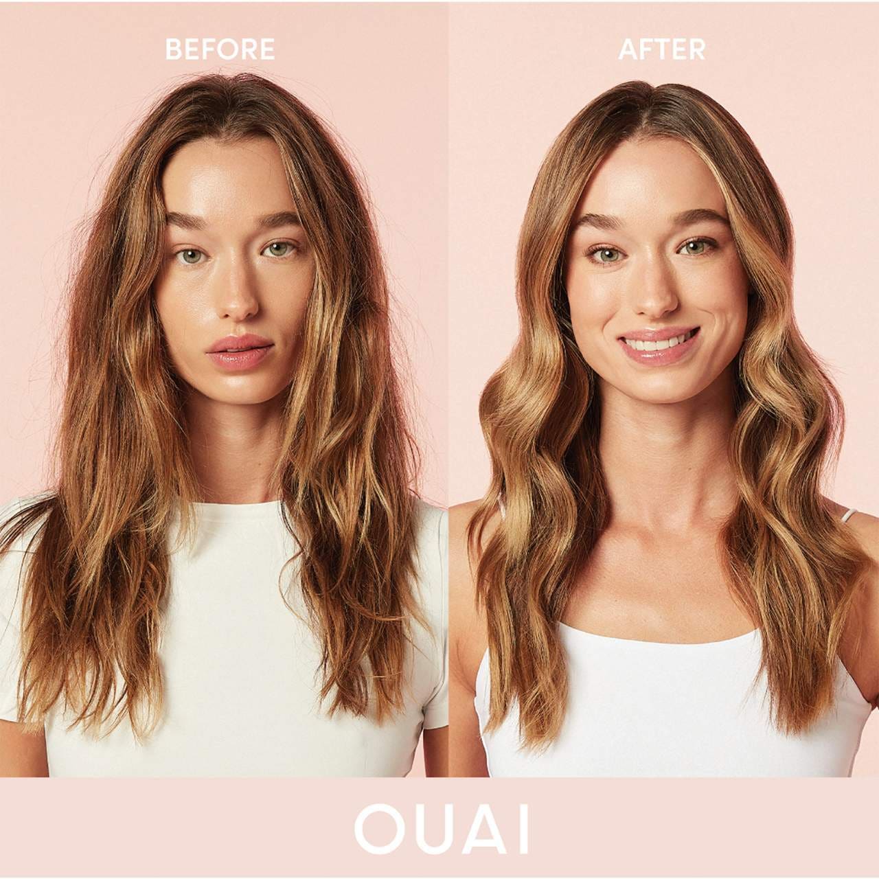 OUAI | Anti-Frizz Hair Styling Cream | 6 oz - 177 ml