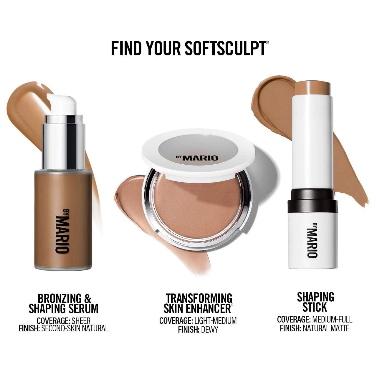 Pre Venta: MAKEUP BY MARIO | Softsculpt® Multi-Use Bronzing & Shaping Serum | Fair