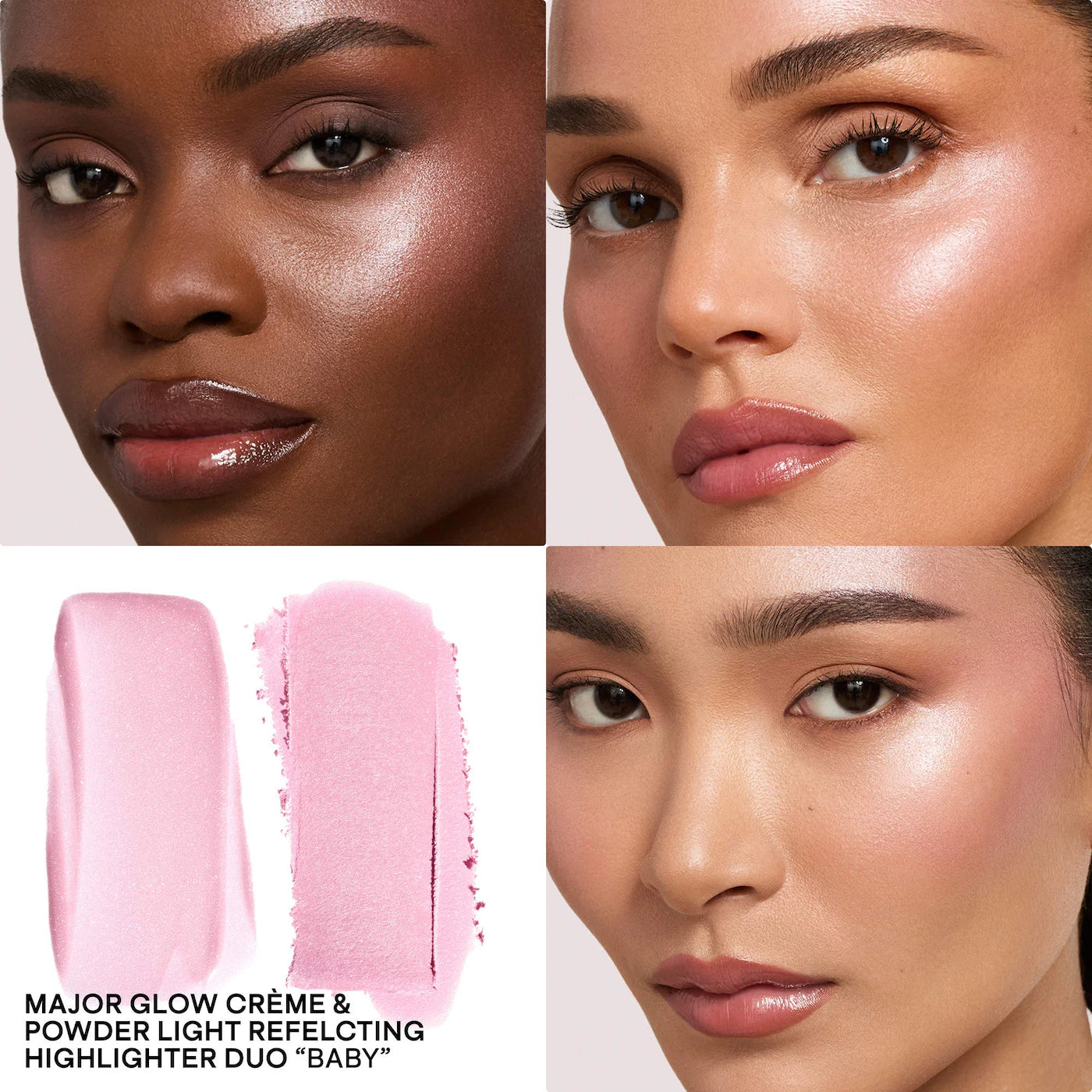 Pre-orden: PATRICK TA | Major Glow Creme & Powder Light Reflecting Translucent Highlighter Duo