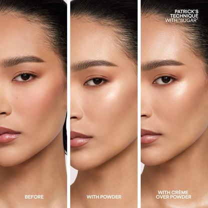 PATRICK TA | Major Glow Crème & Powder Light Reflecting Translucent Highlighter Duo | Sugar