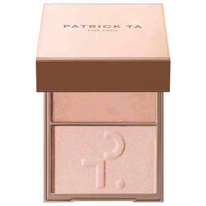 Pre-orden: PATRICK TA | Major Glow Creme & Powder Light Reflecting Translucent Highlighter Duo