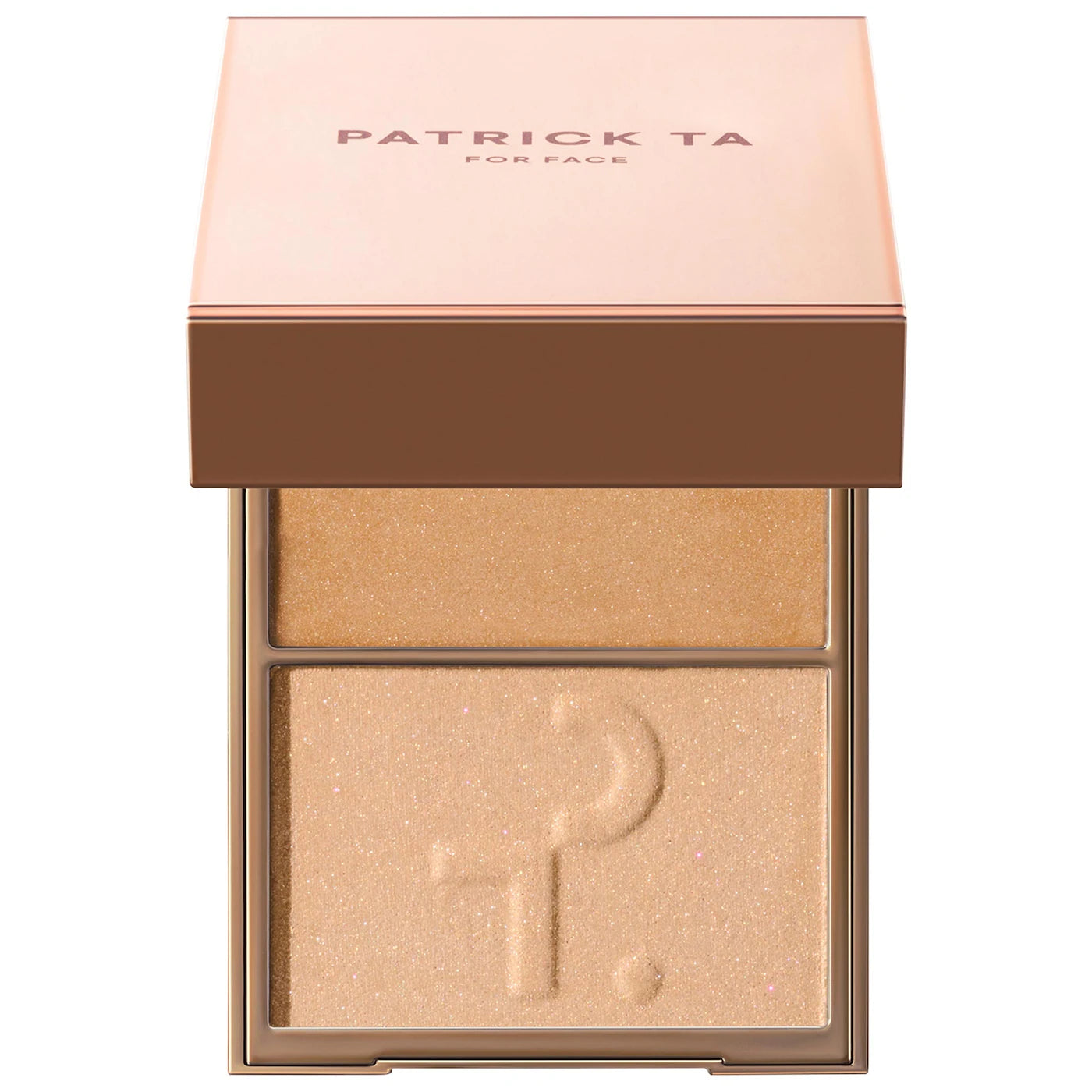 PATRICK TA | Major Glow Crème & Powder Light Reflecting Translucent Highlighter Duo | Sugar