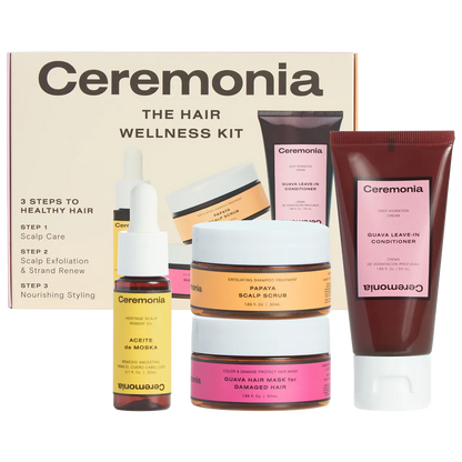 Pre orden: Ceremonia | Mini Bestsellers Hair Wellness Set