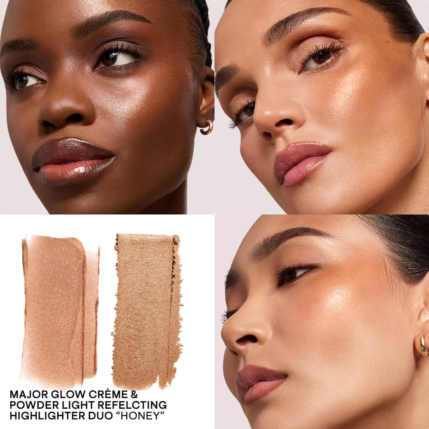 Pre-orden: PATRICK TA | Major Glow Creme & Powder Light Reflecting Translucent Highlighter Duo