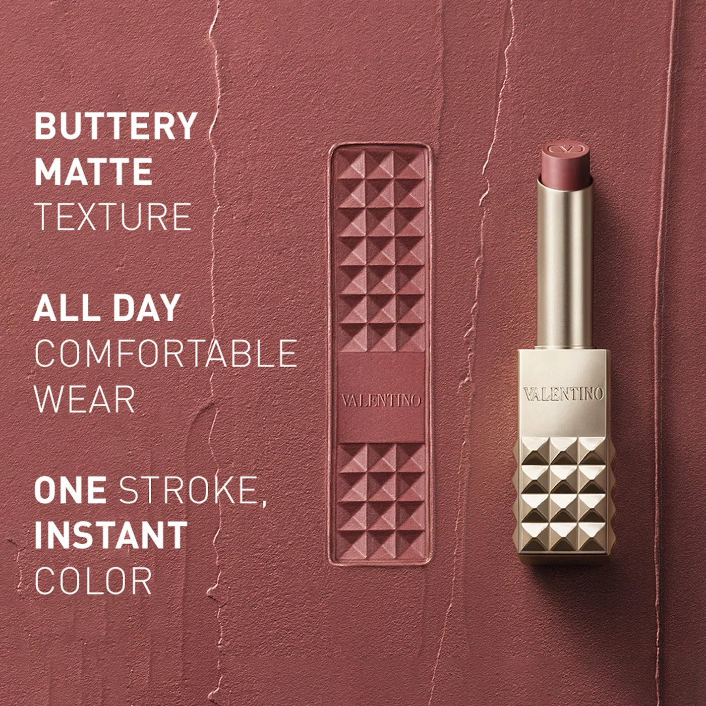 Pre-orden: Valentino | Spike Valentino Buttery Matte Lipstick