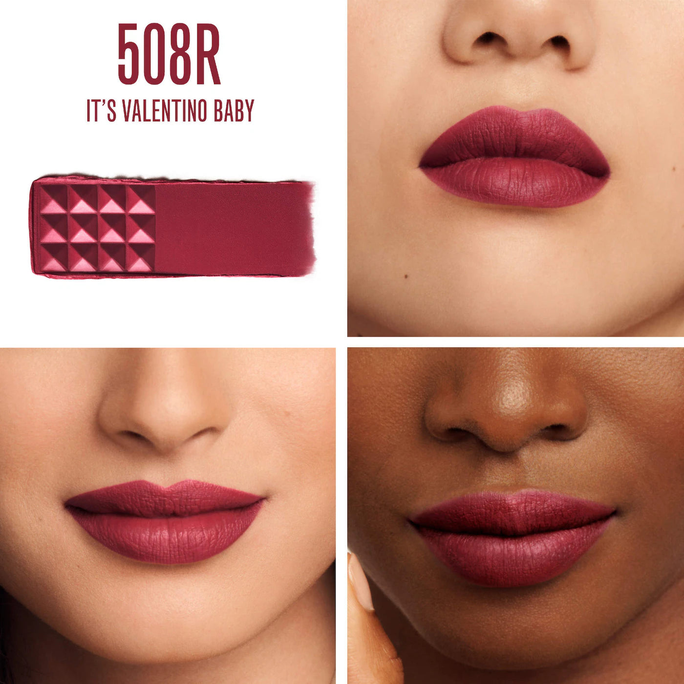 Pre-orden: Valentino | Spike Valentino Buttery Matte Lipstick