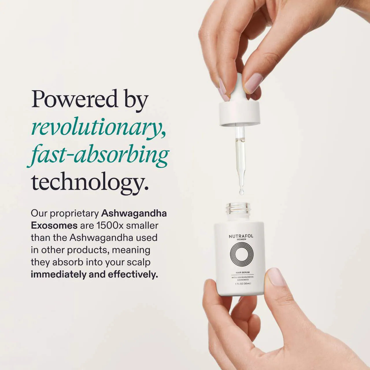 Pre-order: Nutrafol | Women’s Lightweight Thickening-Hair Serum for Thinning Hair