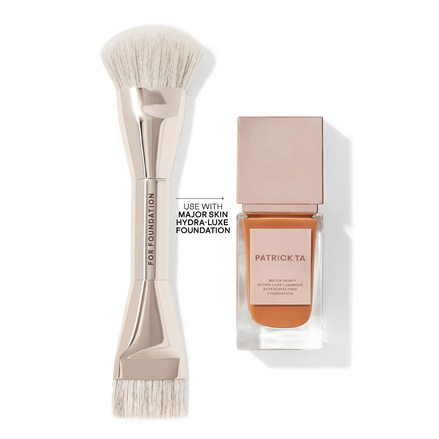 Pre-orden: PATRICK TA | Dual Ended Foundation Brush