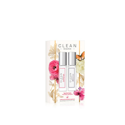 Pre-orden: CLEAN RESERVE | RESERVE Take Me Home Travel Spray Fragrance Duo Set