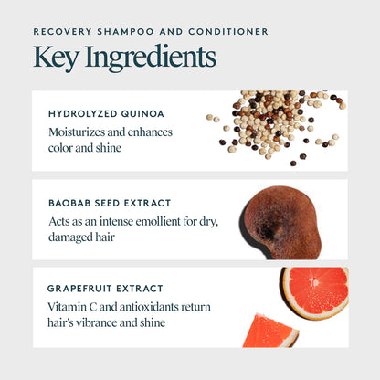 Pre-orden: Virtue | Hydrating Recovery Shampoo + Conditioner Gift Set for Dry & Damaged Hair