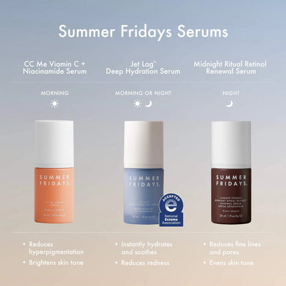 Pre Venta: Summer Fridays | Jet Lag Deep Hydration Serum