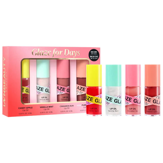 Pre Venta: iNNBEAUTY PROJECT | Glaze For Days Lip Oil Holiday Kit