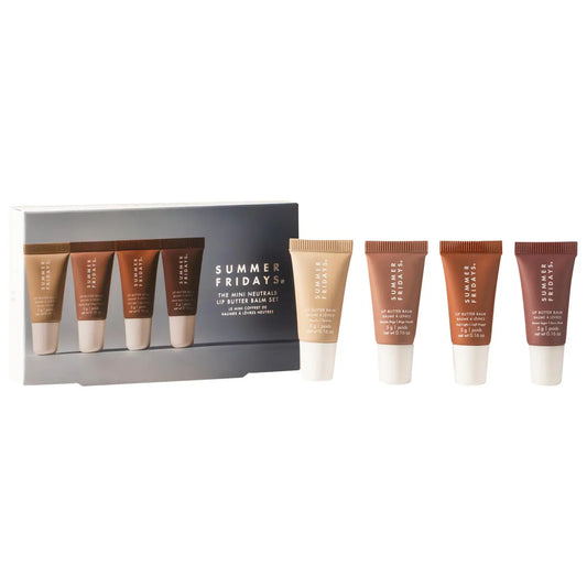 Summer Fridays | The Mini Neutrals Lip Butter Balm Set