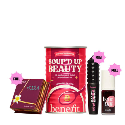 Pre Venta : Benefit Cosmetics | Soup'd Up Beauty - Benetint, Hoola Bronzer and Mini BADgal BANG! Trio