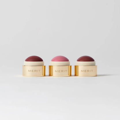 Pre Venta: MERIT | Mini Flush Balm Cream Blush Trio Set