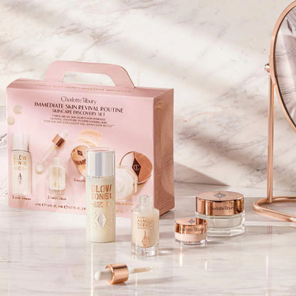 Pre Venta: Charlotte Tilbury | Immediate Skin Revival Routine Discovery Set