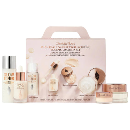 Pre Venta: Charlotte Tilbury | Immediate Skin Revival Routine Discovery Set