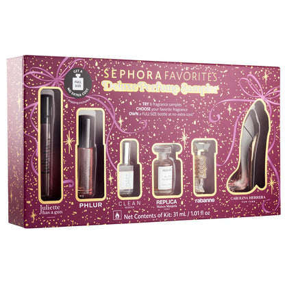 Pre Venta: Sephora Favorites | Deluxe Mini Perfume Sampler Set with Redeemable Voucher