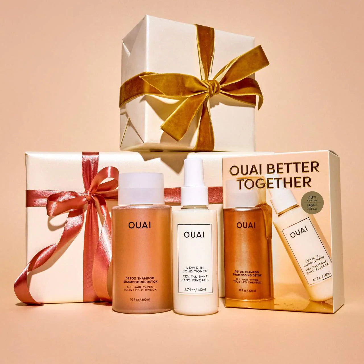 Pre Venta: OUAI | Detox Shampoo & Leave In Conditioner Value Set