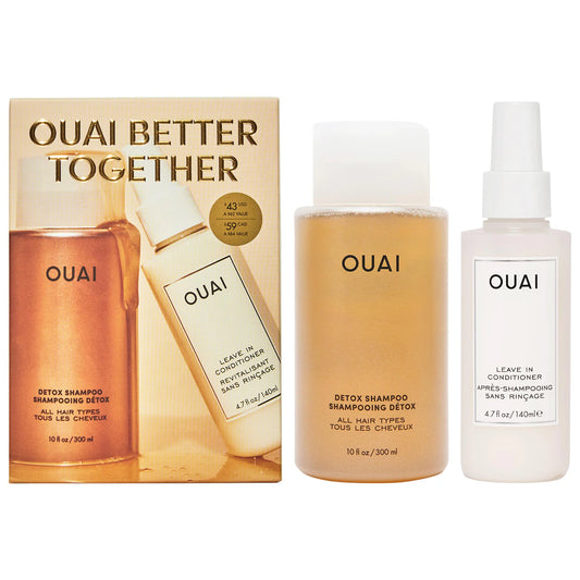 Pre Venta: OUAI | Detox Shampoo & Leave In Conditioner Value Set