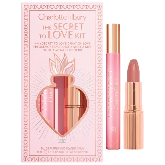 Pre Venta: Charlotte Tilbury | The Secret to Love Perfume and Lipstick Set