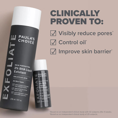 Pre Venta: Paula's Choice | Gold Standard 2% BHA Jumbo & Mini Set for Clear Skin