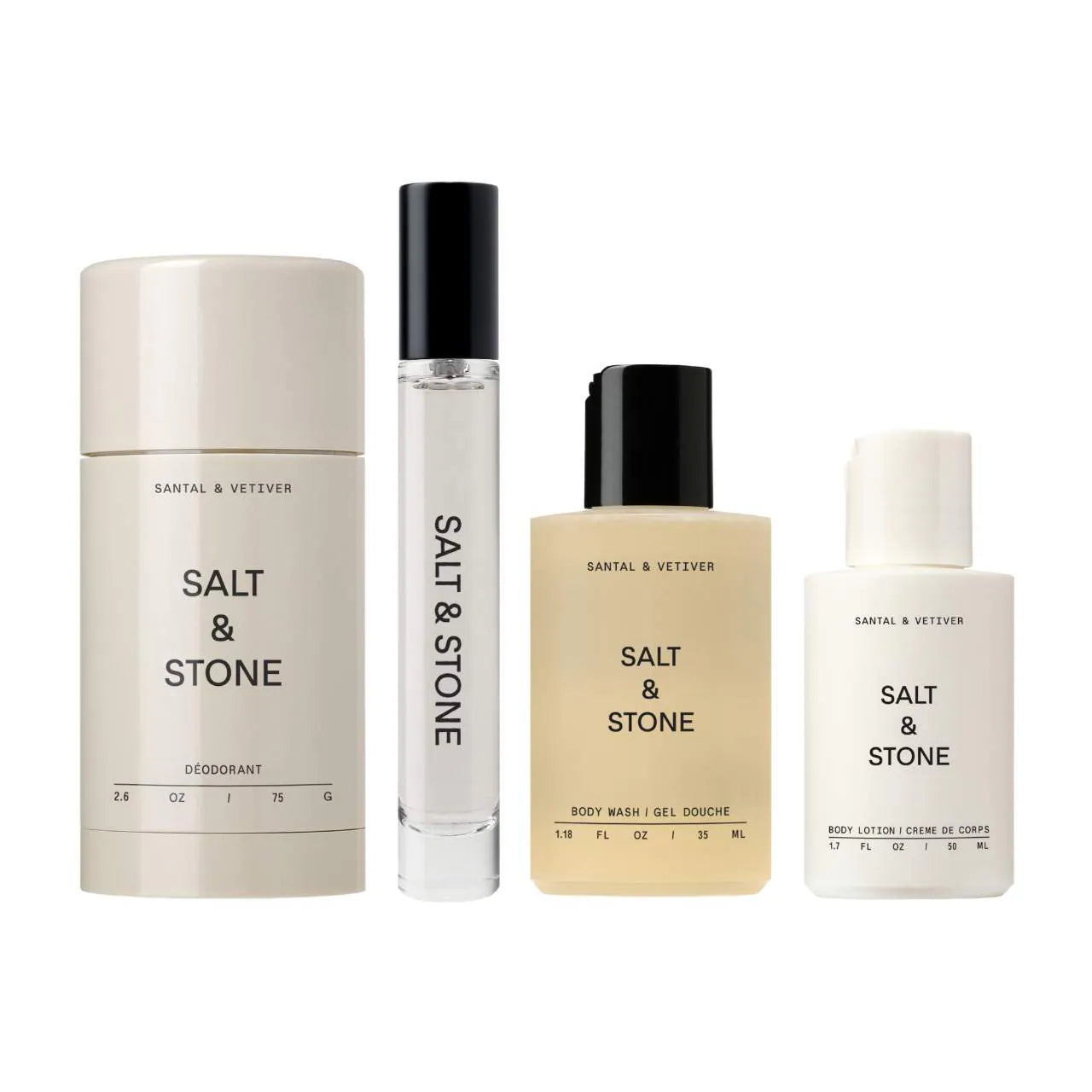 Pre Venta: Salt & Stone | Santal & Vetiver Body Care Essentials