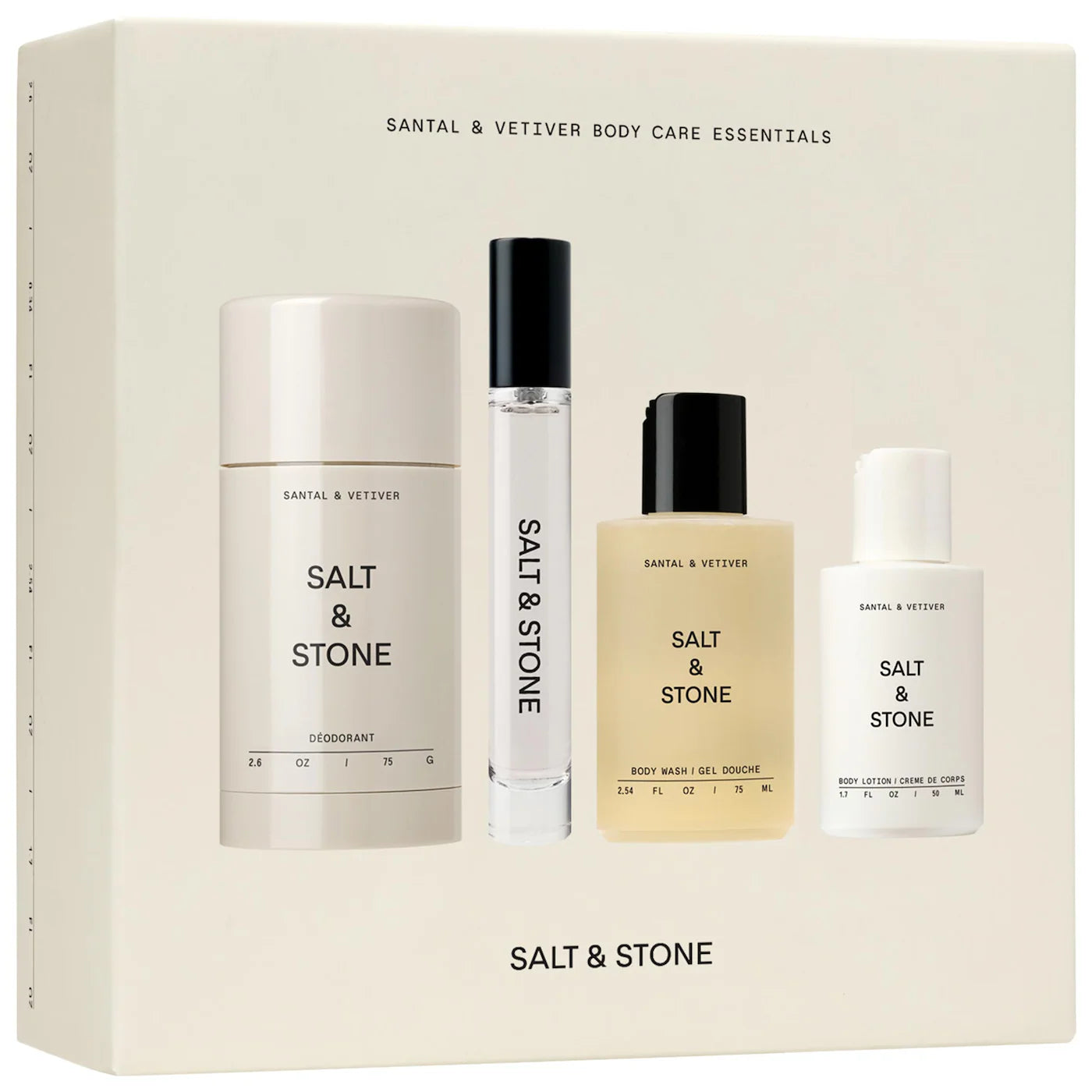 Pre Venta: Salt & Stone | Santal & Vetiver Body Care Essentials